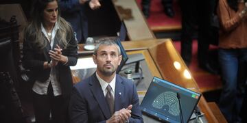 La Cámara de Diputados reeligió a Menem Martin como presidente (Foto: Federico López Claro)