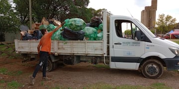 Se recolectaron más de 14.000 kilos de residuos reciclables del predio de la Fiesta Del Trigo de Tres Arroyos