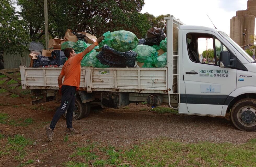 Se recolectaron más de 14.000 kilos de residuos reciclables del predio de la Fiesta Del Trigo de Tres Arroyos