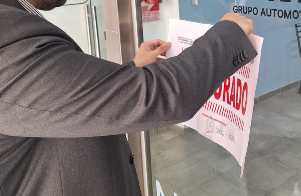 Se confirmó otra clausura de una concesionaria en el centro de Córdoba
