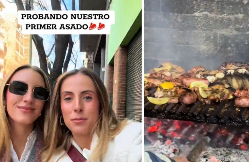 Son españoles, probaron por primera vez el asado y su reacción se viralizó: “Esto está para m...”