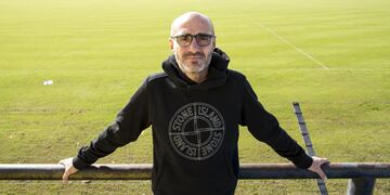 Paolo Montero habló como DT de San Lorenzo.