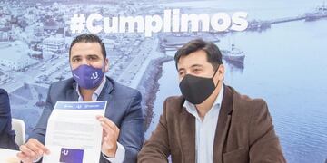 Vuoto y Harrington firmaron un convenio para extender los beneficios de la Tarjeta +U