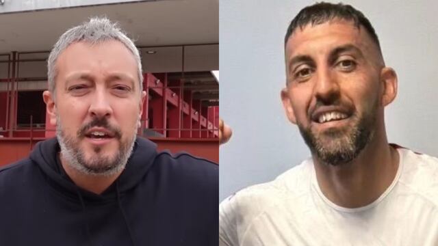 El encontronazo entre Pablo Carrozza y Wanchope Ábila.