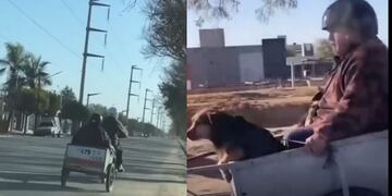 El ingenioso transporte cordobés que se hizo viral.