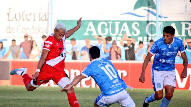 Deportivo Maipú visitó a Estudiantes de Río Cuarto por la semifinal de ida del Reducido de la Primera Nacional / Prensa Deportivo Maipú.