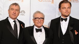Robert De Niro, Martin Scorsese y Leonardo DiCaprio.