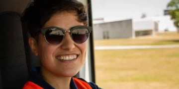Marthina Eyrea Irazú, la única mujer que conducirá una línea de colectivos en La Plata.