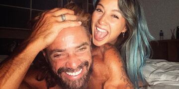 Luciano Castro y Flor Vigna. (Instagram @florivigna)