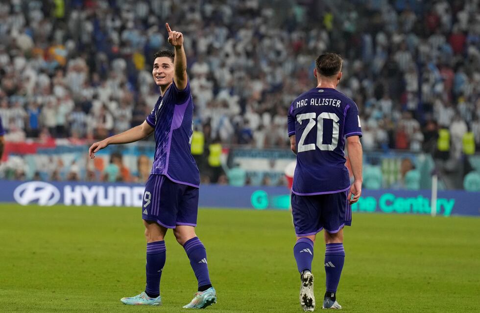 Mundial de Qatar 2022: la increíble marca de Julián Álvarez, también en la Selección