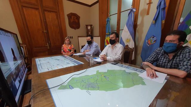 Bertellys participó de un zoom con Kicillof