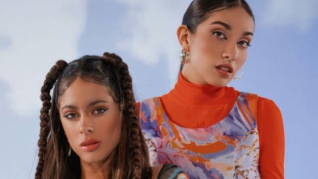 Tini Stoessel y María Becerra, amigas y colegas. Foto: Gentileza Los Andes.