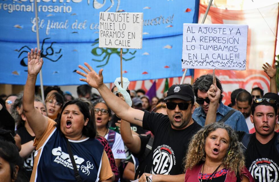 Rosario se adhiere el miércoles a la movilización de ATE y CGT contra el DNU de Javier Milei