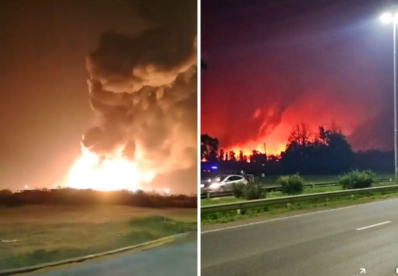 Trágica explosión en una fábrica de Ezeiza
