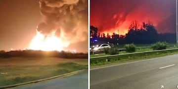 Trágica explosión en una fábrica de Ezeiza
