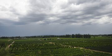 Fedensa Civil emitió un alerta por tormentas fuertes con probable caida de granizo durante la tarde noche en Mendoza. José Gutierrez / Los Andes