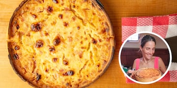 Rica y saludable: la receta imperdible de Juana Viale de tarta de choclo que se hace con pocos ingredientes.