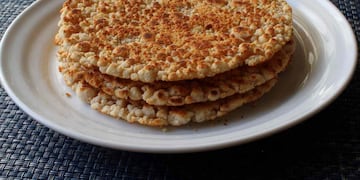 Cómo hacer mbejú paraguayo con queso cremoso.
