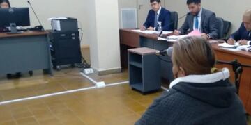La mujer tiene 46 años y por consejo de su defensa no dio su versión