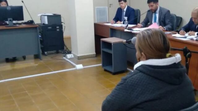La mujer tiene 46 años y por consejo de su defensa no dio su versión