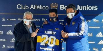 Juan Ramírez usará la camiseta número 20 en el Xeneize y puede ser titular ante Talleres (La Voz).