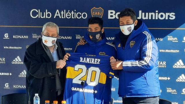 Juan Ramírez usará la camiseta número 20 en el Xeneize y puede ser titular ante Talleres (La Voz).