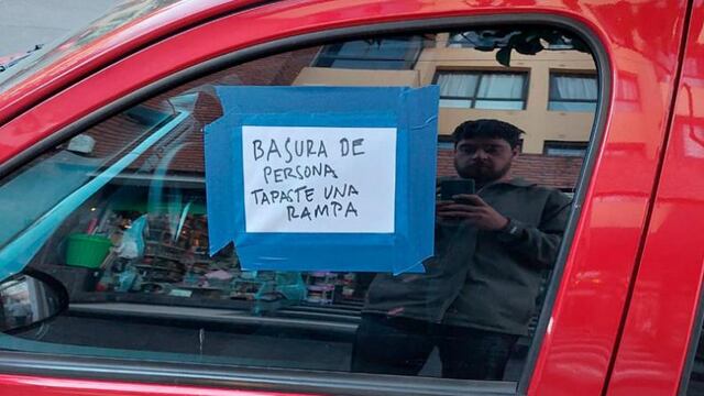 Se cansó de los que no respetan a los demás.