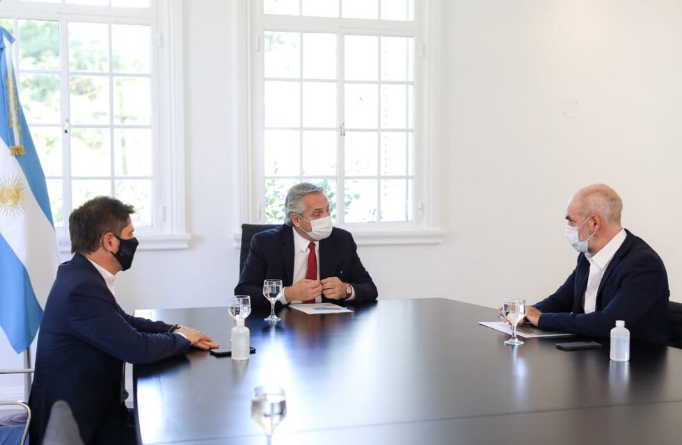 Fernández, Kicillof y Larreta evaluaron con “preocupación” el aumento de casos en el AMBA