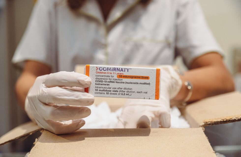 Covid-19: llegaron más vacunas pediátricas a San Luis