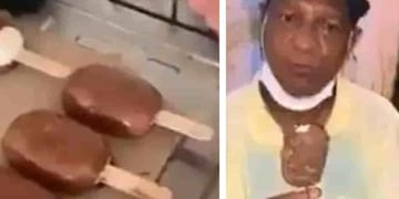 Influencers regalan helados de jabón