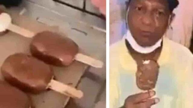 Influencers regalan helados de jabón