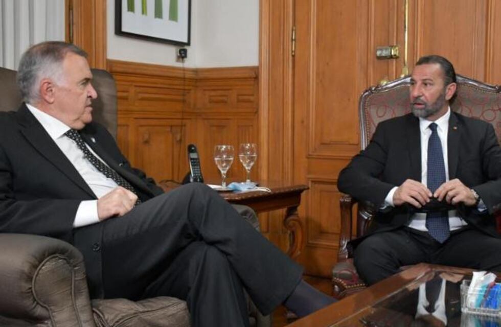 El gobernador Osvaldo Jaldo se reunió con el presidente del Concejo Deliberante capitalino Fernando Juri