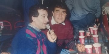 Juan Horacio Nity Taborda y Migual Rinaldi pioneros en la TV de Arroyito