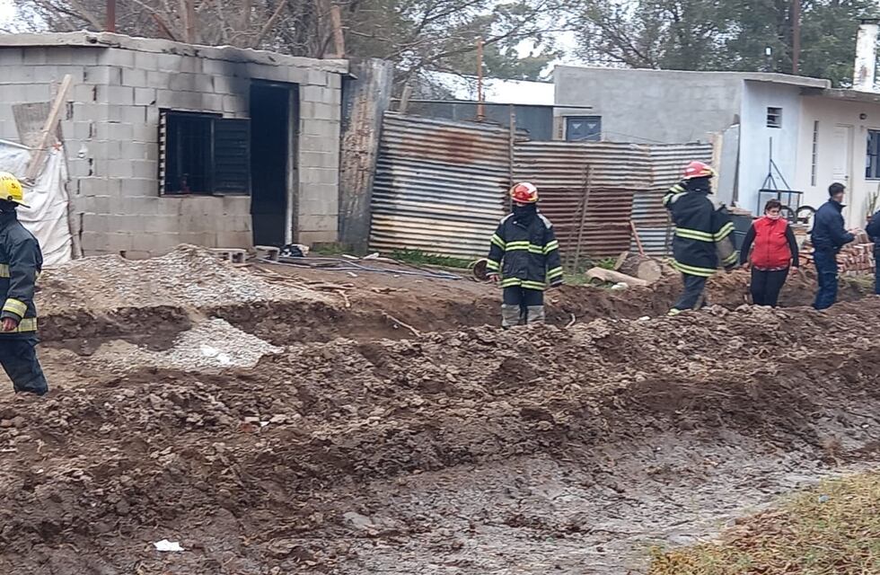 Oncativo: una vela cayó sobre un colchón y se incendió toda la vivienda