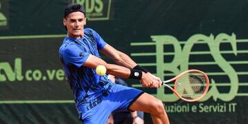 El tenista de 29 años disputó la final de Milán tras ganar el título en Prostejov.