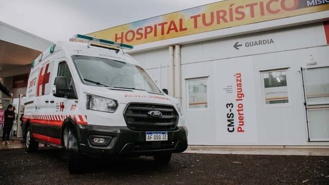 Inició la atención en el Hospital Turístico Modular en Puerto Iguazú.