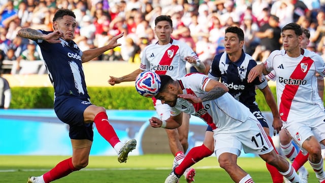 River y Monterrey, en el duelo por la segunda fecha del Mundial de Clubes (AP).