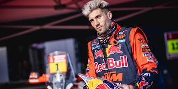 Kevin Benavides debió dejar el Dakar 2022.