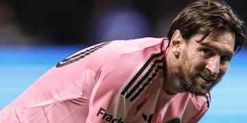 El corte de Lionel Messi.