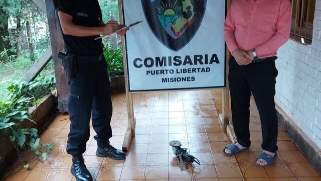 Recuperan objetos robados en Puerto Libertad.
