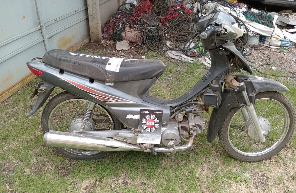 Recuperaron una moto robada que estaba en el corralón municipal