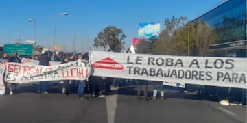 Continúa el conflicto en Georgalos de San Fernando.