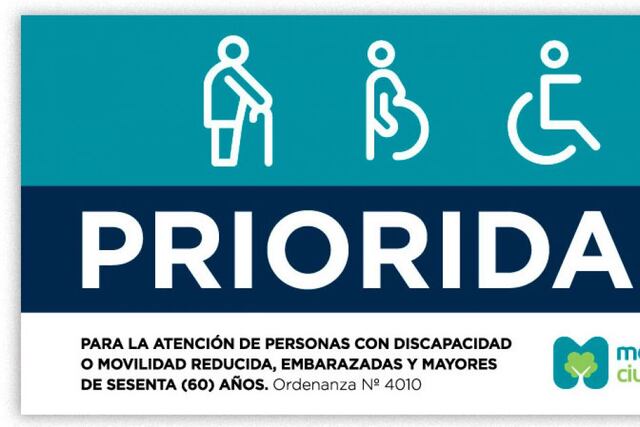 Este es el cartel que deberán exhibir todos los establecimientos de la Ciudad de Mendoza que atiendan a público en general. Gentileza MCM