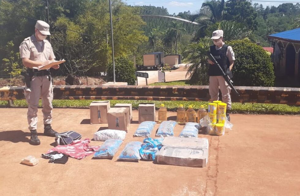 Prefectura Naval secuestró cocaína y mercadería ilegal en Eldorado