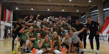 Atenas con Mora Audenino debutó ganando en la Liga Argentina Femenina de vóley