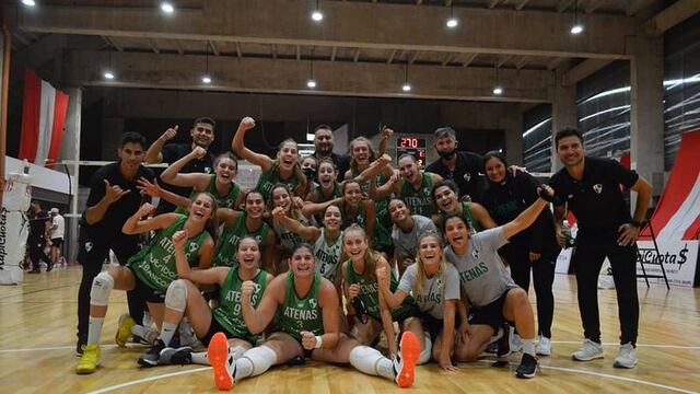 Atenas con Mora Audenino debutó ganando en la Liga Argentina Femenina de vóley