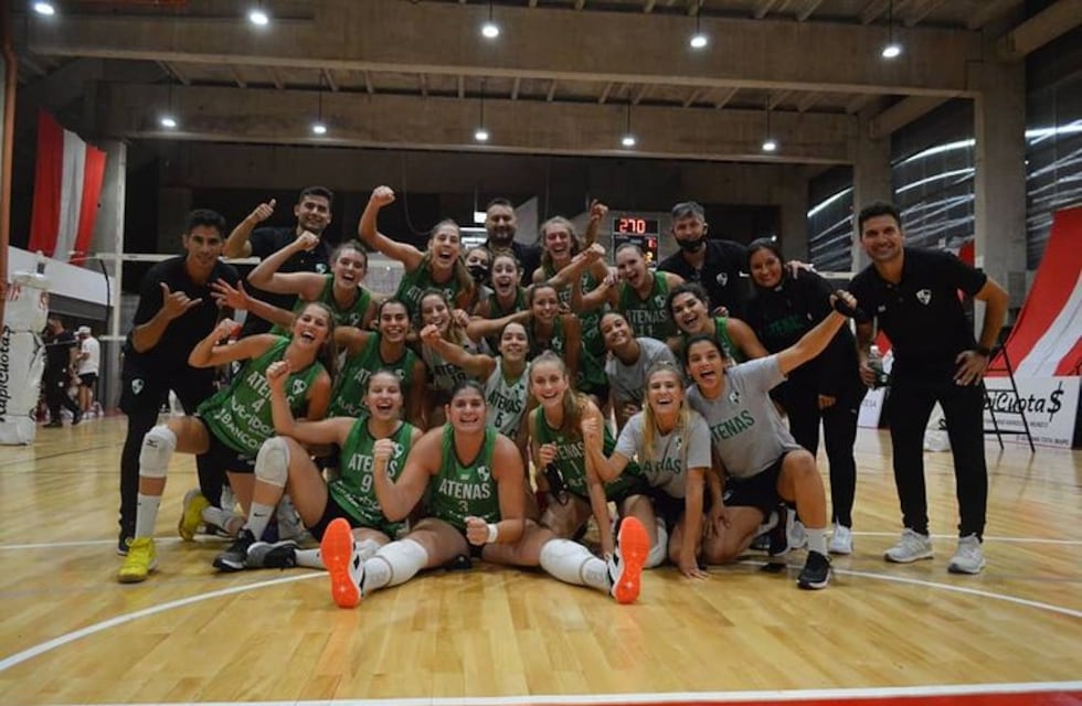 Atenas con Mora Audenino debutó ganando en la Liga Argentina Femenina de vóley