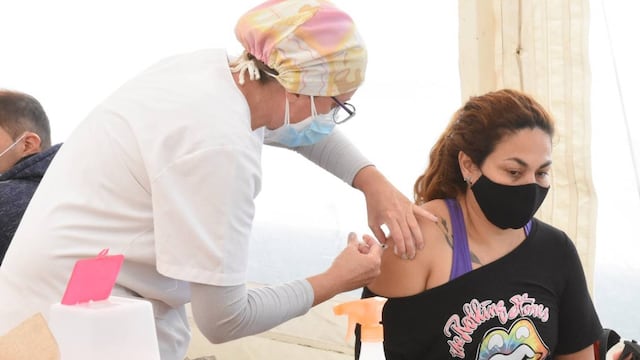 Operativo de vacunación en Rafaela