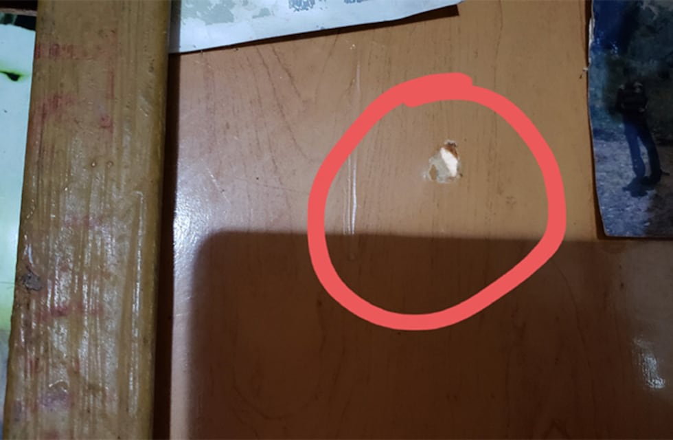 Federación: balearon una casa donde había niños solos haciendo la tarea