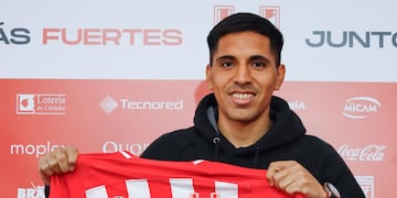 Héctor Jonás Acevedo nació el 6 de febrero de 1997 en Concarán, San Luis, y es el nuevo refuerzo de Instituto. (Prensa Instituto)